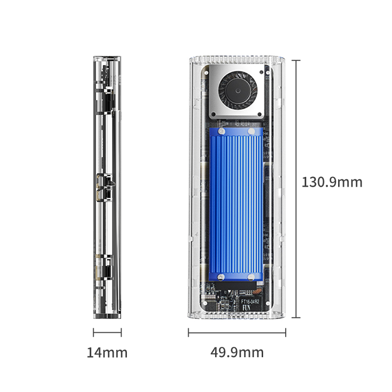 Hộp ổ cứng SSD ORICO M.2 NVME USB4 TypeC - Tốc độ 40Gbps.
