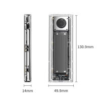 Hộp ổ cứng SSD ORICO NVMe M.2 SSD Tốc độ 20Gbps